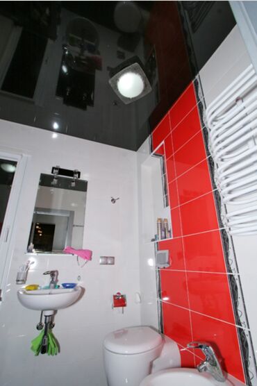 Натяжной потолок: Чёрный натяжной потолок Делаем любой сложности натяжного потолка — 14