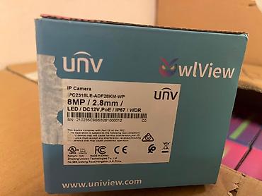 video camera: IP Camera. UNV IP CAM UNV IPC2318LEADF28KM-WP 8MP. 254 eded — 4