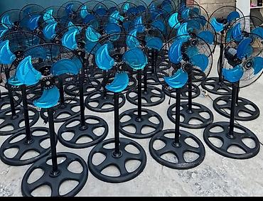 Воздуходувка: Вентилятор Напольный, Лопастной — 4