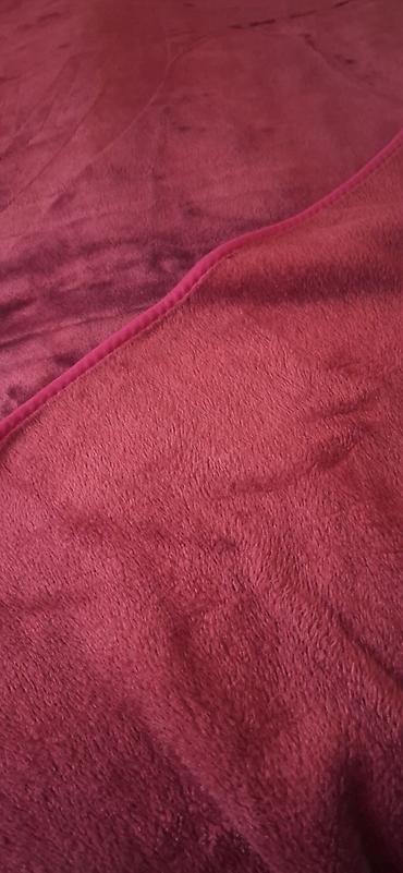 Pledlər: Yeni rəng - Qırmızı Mikrofiber Pled — 4