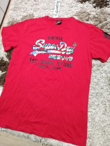 muska majca xxl: Men's T-shirt XL (EU 42), bоја - Crvena