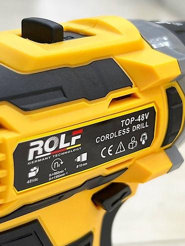 48 вольт: Аккумуляторная дрель-шуруповерт ROLF TOP-48V в комплекте Особенности — 5