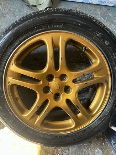 купить диски bbs: Дөңгөлөктөр монтажда 225 / 45 / R 17, Жай, Колдонулган, Жуп, Жеңил унаалар, Куйма, тешиктери - 5