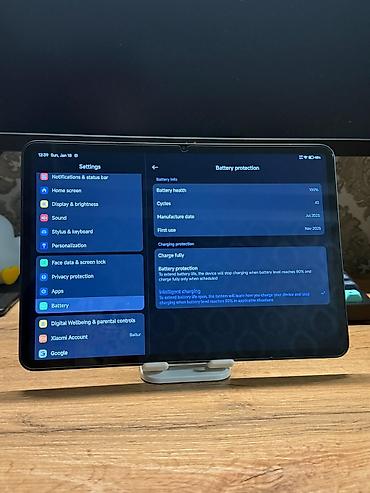 Планшеты: Планшет, Xiaomi, память 256 ГБ, 11" - 12", Wi-Fi, Б/у, Классический цвет - Серый — 5