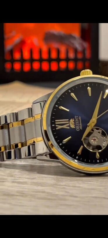 Qol saatları: Yeni, Qol saatı, Orient, rəng - Göy — 16