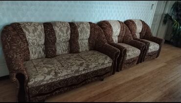 Divan və kreslo dəstləri: Yeni, Di̇van-kravat, 2 kreslo, Divan, Açılan