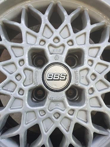 bbs 4 100: Литые Диски R 15 BBS, Комплект, отверстий - 4, Б/у — 4