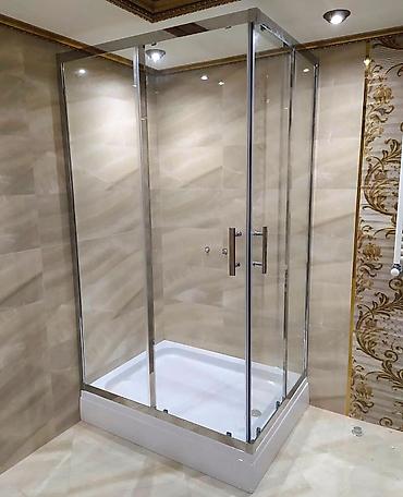 Duş kabinaları, arakəsmələr: Yeni Üstü açıq kabina, Düzbucaqlı, Ödənişli çatdırılma — 29