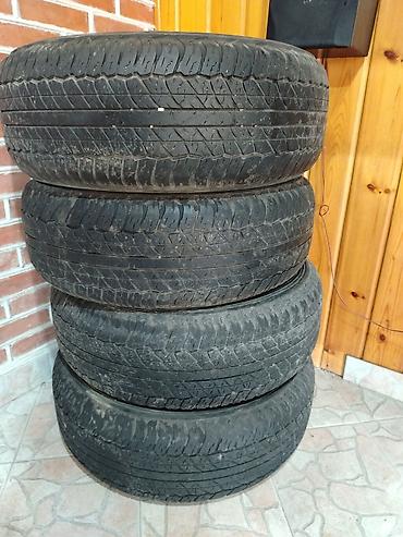 ucuz motolar: İşlənmiş Şin Dunlop 265 / 65 / R 17 — 3