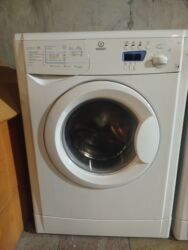 пылесос для дома: Стиральная машина Indesit, 6 кг, Б/у, Автомат, Без сушки, Нет кредита, Самовывоз, Платная доставка