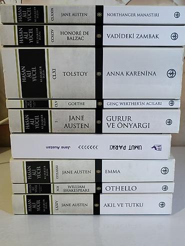 Bədii ədəbiyyat: Hasan Âli Yücel Klasikler Dizisi – 9 kitablıq paket (Türk dilində) — 2