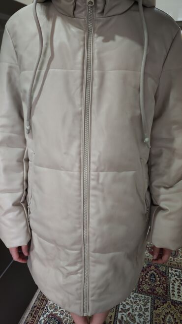 zara куртки женские зима: Кожаная куртка, Кожзам, XS (EU 34)