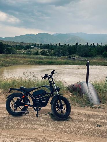 Электровелосипед в стиле мопеда (fat-tire) торг есть - Мощная рама с at lalafo.kg Электровелосипед в стиле мопеда (fat-tire) торг есть - Мощная рама с