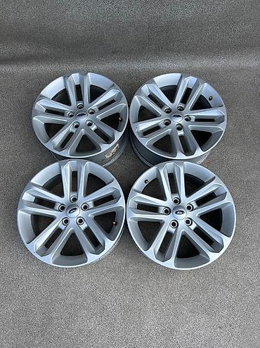 Диски: Литые Диски R 18 Комплект, отверстий - 5, Б/у — 2