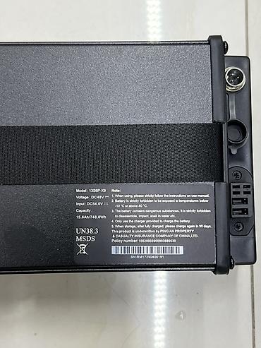 Электротранспорт: 2 Batareyalı X9 Pro Max 48v 15.6 amper yalnız nağd 1150 man ideal — 9