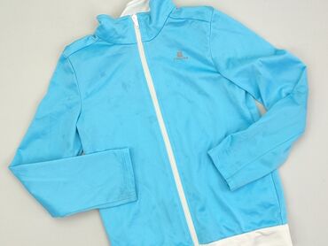 bluzki z jedwabiu naturalnego: Sweatshirt, Decathlon, 10 years, 134-140 cm, condition - Good