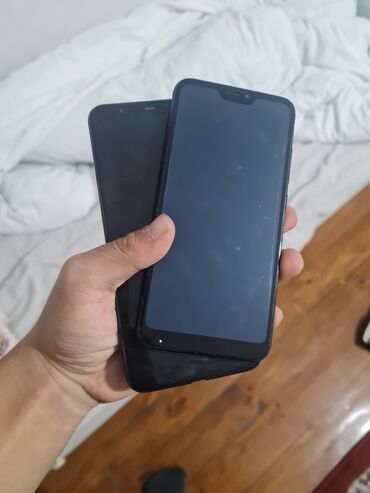 слот для сим карты: Redmi, Redmi 5 Plus, Б/у, 64 ГБ, цвет - Черный, 2 SIM