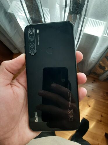 telefon qiymetleri 2019: Xiaomi Redmi Note 8, 64 GB, rəng - Qara, 
 Sensor, Barmaq izi, İki sim kartlı