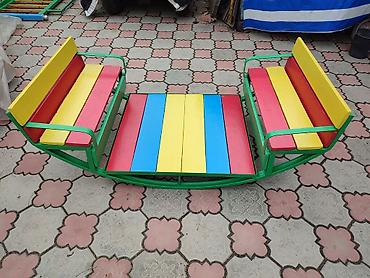 Детские качели: Детские качели, Балансир Для улицы, Металл, Новый — 2