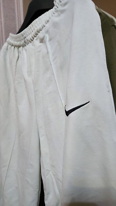 milli kişi geyimləri: İdman Şalvar, Nike, M, rəng - Ağ — 2