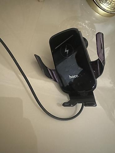 avtomobil aksesuarı: Hoco avtomobil üçün havalandırma qəfəzinə taxılan simsiz şarjlı — 3