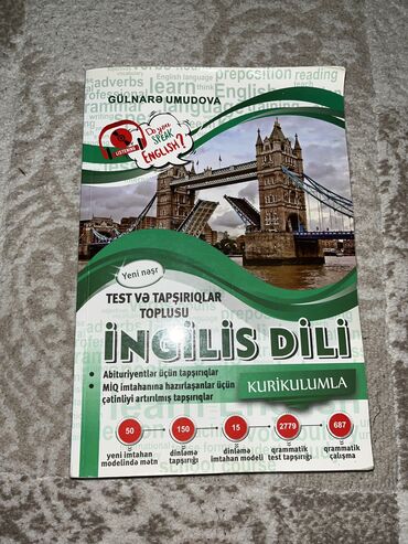 pdf ingilis dili test toplusu: Test və tapşırıqlar toplusu inglis dili.İdeal veziyetde,yani bunnan