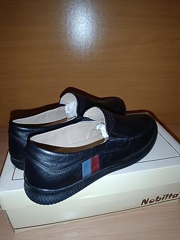 Мужская обувь: Nobilta kişi loaferləri - Ölçü: 43 (iç ölçü 27.5 sm) - Rəng: qara - — 5