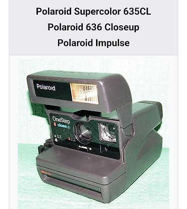veten komputer: Polaroid OneStep Closeup ani fotoaparat - Model: Polaroid 636 Closeup — 1