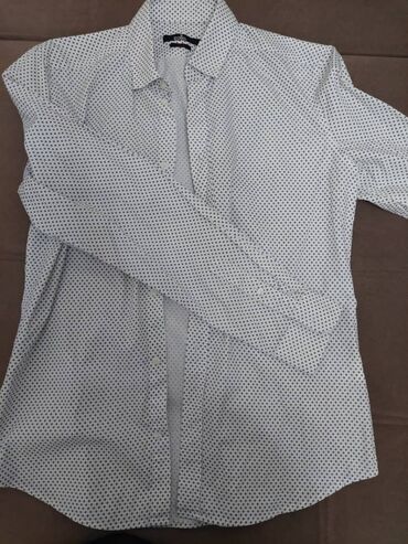 женская рубашка: Көйнөк M (EU 38), түсү - Көгүлтүр