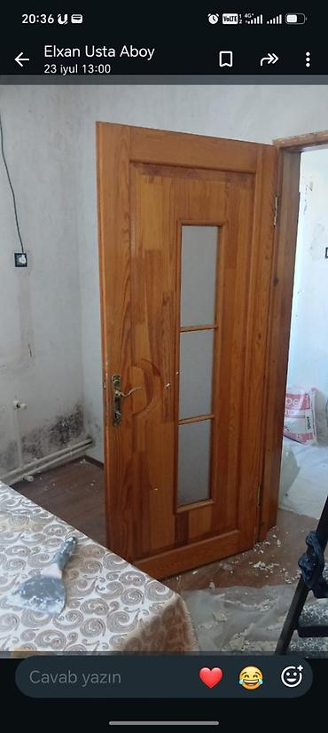 pencere qapi: 3 ədəd qapı sınığı qırığı yoxdu lakı yaxşı vəziyyətdədi 3 ün birdən — 1