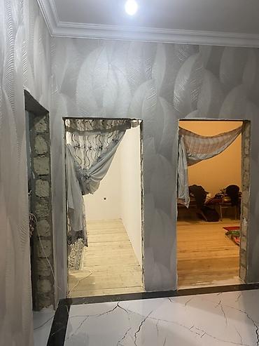 ismayilli a frame evlər: Həyətyanı daş ev - Tikili: birmərtəbəli, kürsülü, daş divarlı ev - — 9