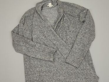 czarne bluzki w serek: Knitwear, XS (EU 34), condition - Fair