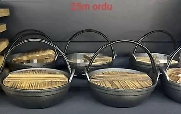 Saclar: Çuqun sac və mini ocaq dəsti satılır. Saç ici satılır.Ayaqaltılığı və — 15