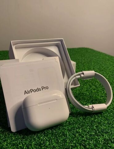 чехол для кейса airpods pro: Вакуумные, Apple, Новый, Беспроводные (Bluetooth), Классические