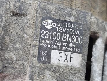 Генераторы: Генератор Nissan 2003 г., Б/у, Оригинал, Германия — 2