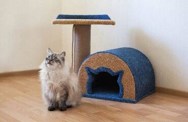 домик для кошек: НА ЗАКАЗ ИЗГОТОВИМ - ПРОДАМ КОГТЕТОЧКИ - ЛЮБОЙ ЦВЕТ НА ЗАКАЗ -