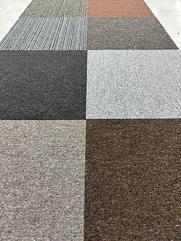 Ковролин: Ковровая плитка 33класса модульные квадраты - Формат: квадратные — 1