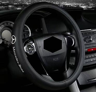 Чехлы на руль: Экокожа Чехол на руль, цвет - Черный — 3