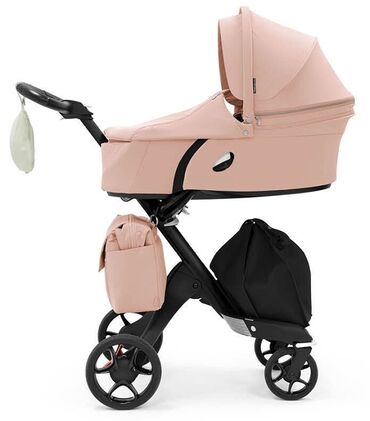 коляска stokke xplory цена: Коляска, цвет - Розовый, Б/у