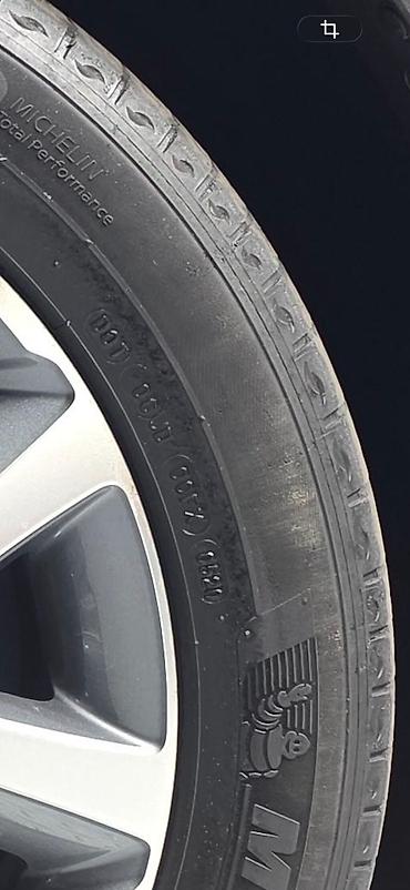 Шины 245 / 50 / R 20, Лето, Б/у, Комплект, Легковые, Michelin