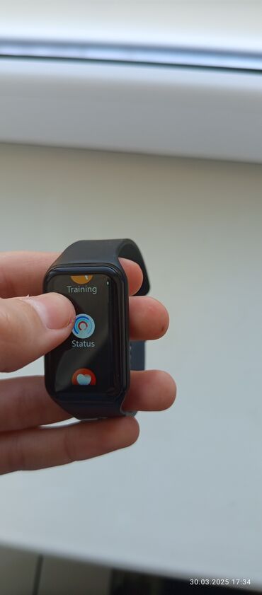 Smart saatlar: İşlənmiş, Smart saat, Blackview, Sensor ekran, rəng - Qara — 8