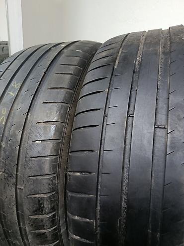 down pipe: Шины 225 / 50 / R 18, Лето, Б/у, Пара, Легковые — 4