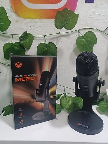 микрофон для компьютера: Meetion MC20 oyun mikrofonu - USB Type‑C qoşulma – sürətli və sabit — 1