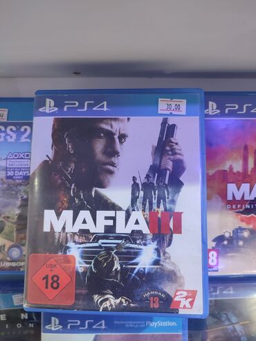playstation az: Mafia 3 Oyun diski, az işlənib. 🎮Playstation 3-4-5 original oyun