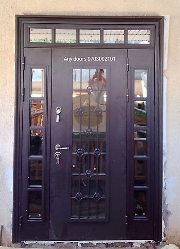 Двери для домов и квартир: Двери для домов и квартир, Металлическая, Другое количество створок, Кыргызстанская, Левосторонняя — 6