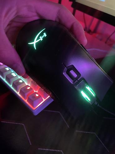 rgb: Продам игровую мышь HyperX Pulsefire Pro RGB. • Сенсор: Pixart 3389 • — 3