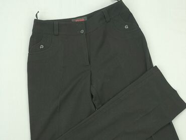 spodnie boyfriendy materiałowe: Material trousers, M (EU 38), condition - Very good