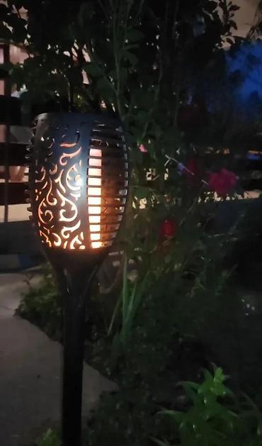 trimer za kosenje: SOLARNA BAKLJA SOLARNA LAMPA IMITACIJA PLAMENA VEĆI MODEL | Račun — 2