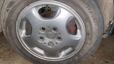 тико 2: Комплект колес Toyota на литых дисках 15" - Диски: оригинальные — 5