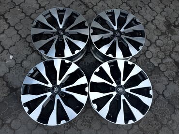 Диски: Литые Диски R 18 Enkei, Комплект, отверстий - 5, Б/у — 5